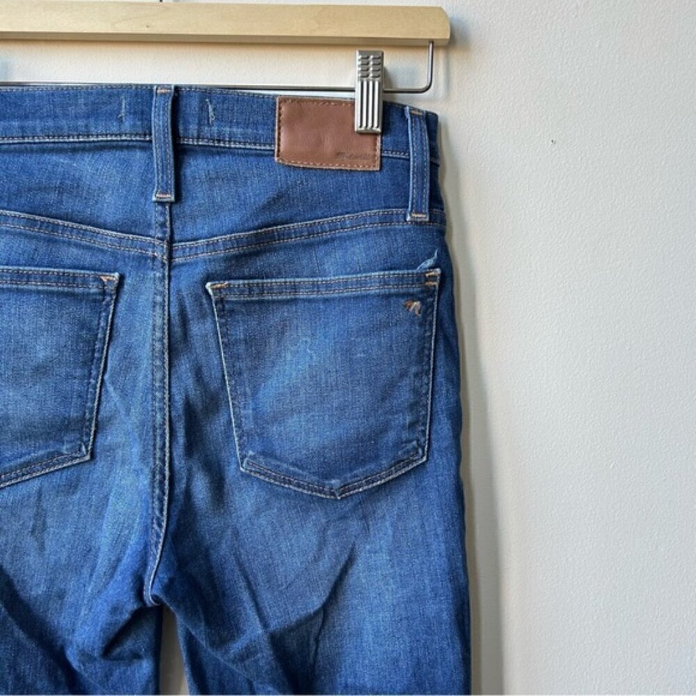 Madewell Cali Demi-Boot Jeans in Fleetwood Wash size 25 - Picture 9 of 11